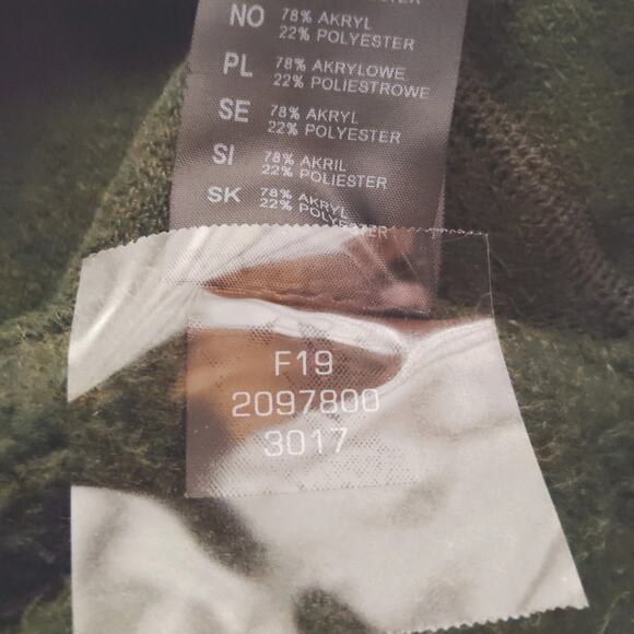 Kuhl Revel Sweater Men's Medium Green Fleece Lined Hiking Outdoor Quarter Zip - Picture 4 of 7